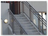 Entry Way Stairs & Railing