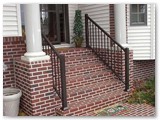 ColonialBrown Stair Rail