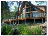 Combination Glass and Picket Rail