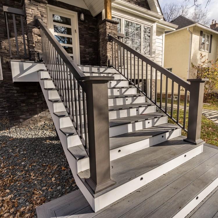 Residential Photo Gallery | Exterior Home Deck Aluminum Railing | S.T.A ...